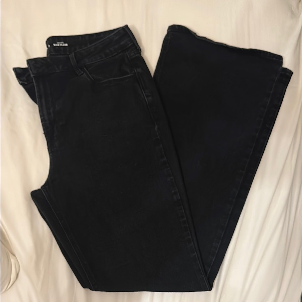 Old Navy Black Flare Jeans